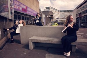 Tempest Flute Trio; Holly Melia, Hannah Grayson, Helen Wilson