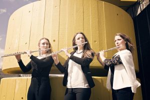Tempest Flute Trio; Holly Melia, Hannah Grayson, Helen Wilson